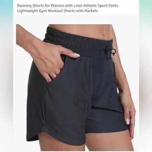 Women's dark charcoal grey Athletic Shorts size XS extra small